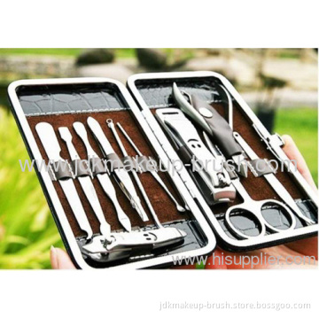 10pcs Luxury Stainless Steel Manicure Set 